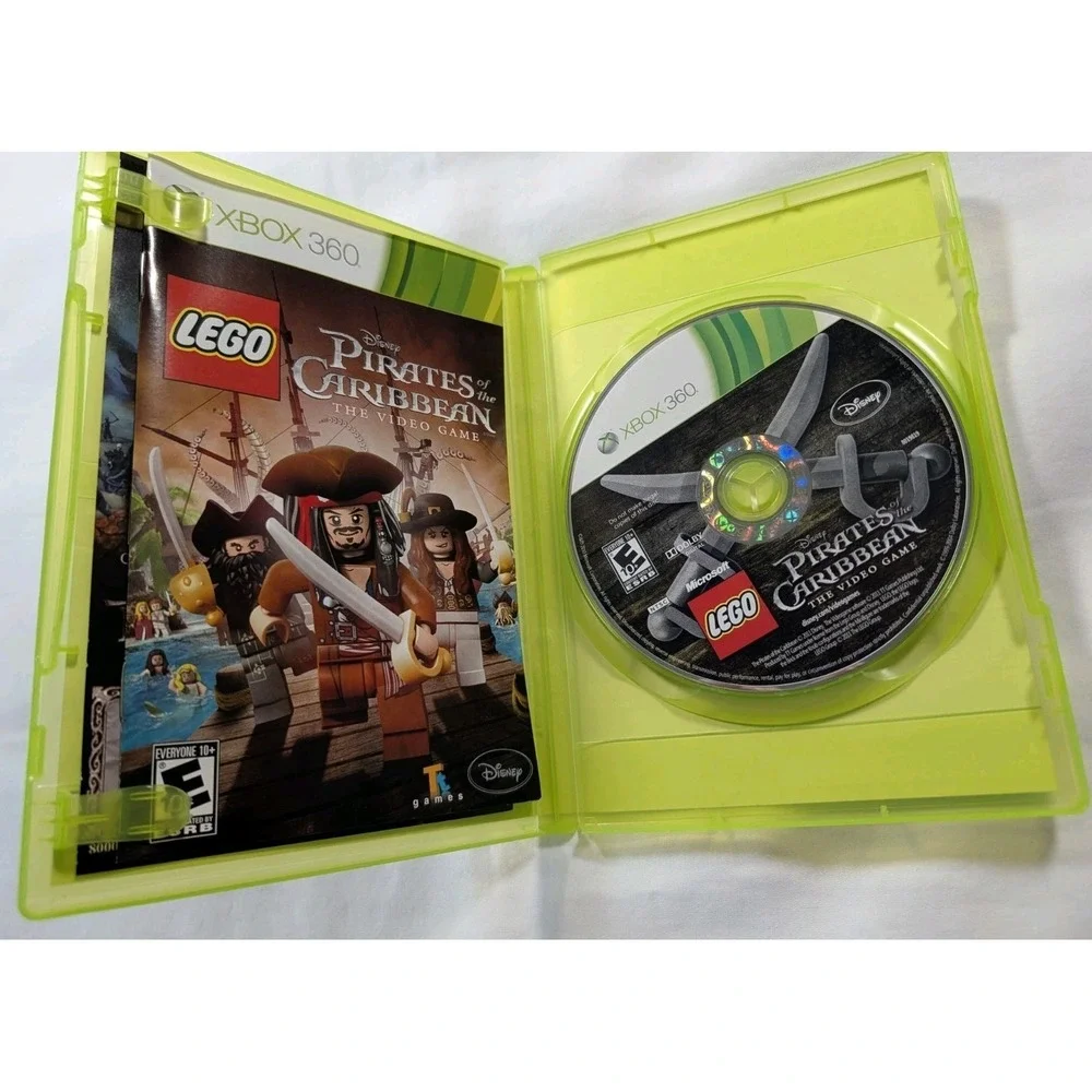 LEGO Pirates of the Caribbean Xbox 360 2011 Tested Game & Case